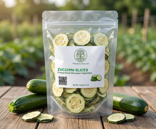 Freeze Dried Zucchini Slices